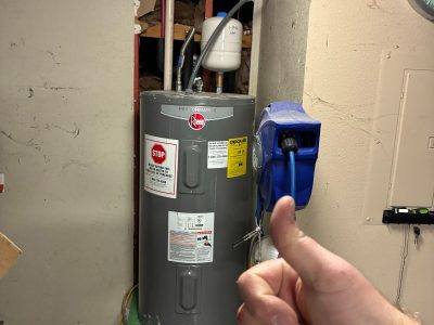 New Water Heater Installation